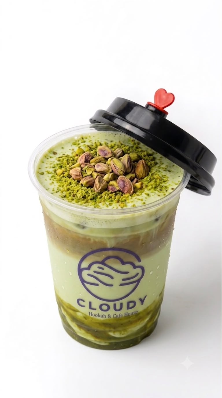 PISTACHIO ICED LATTE