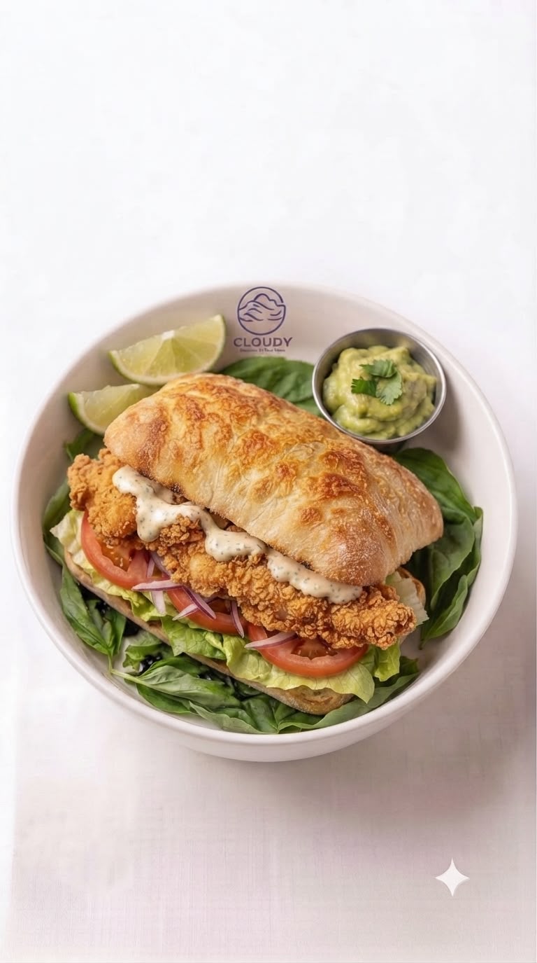 CRISPY CHICKEN CIABATTA