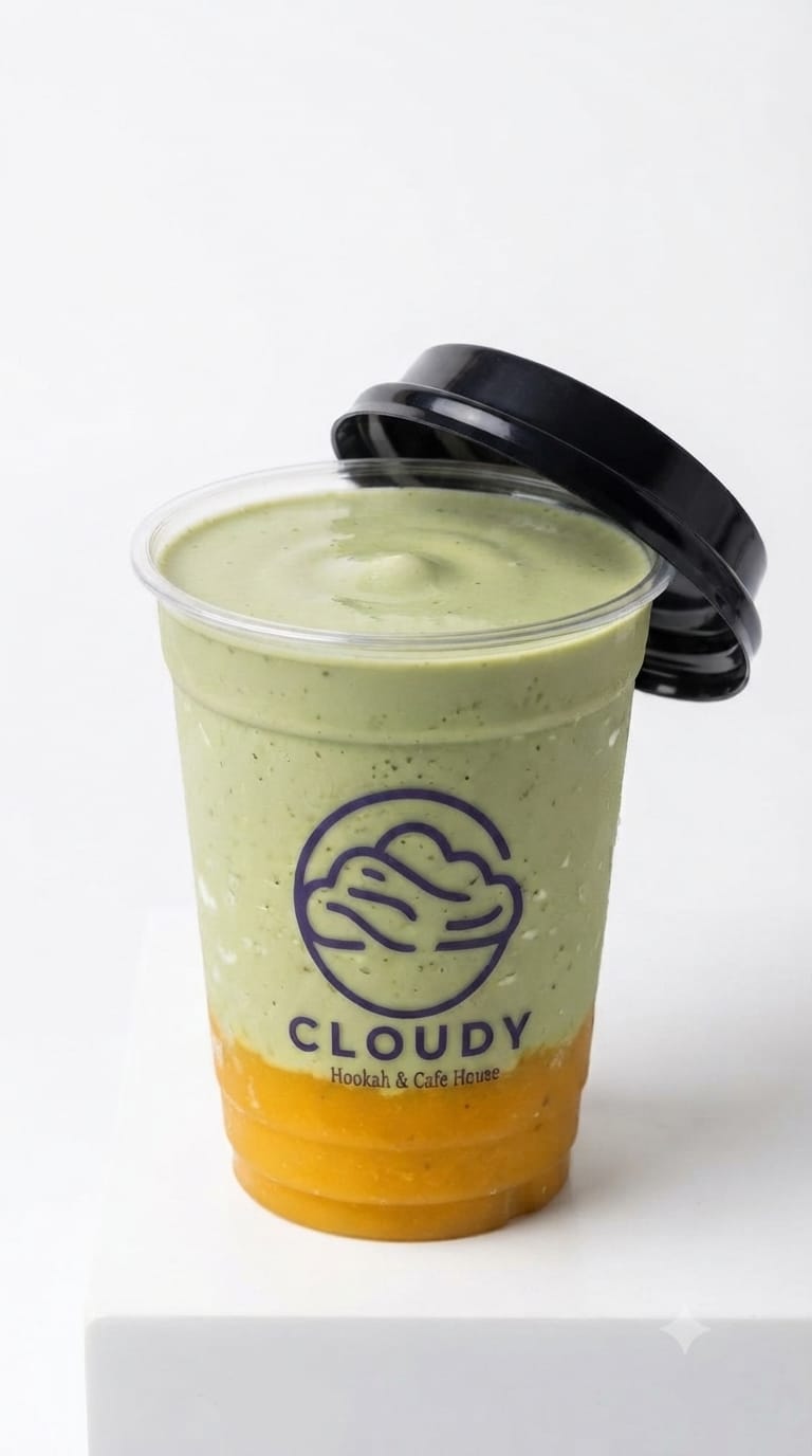 MANGO MATCHA LATTE