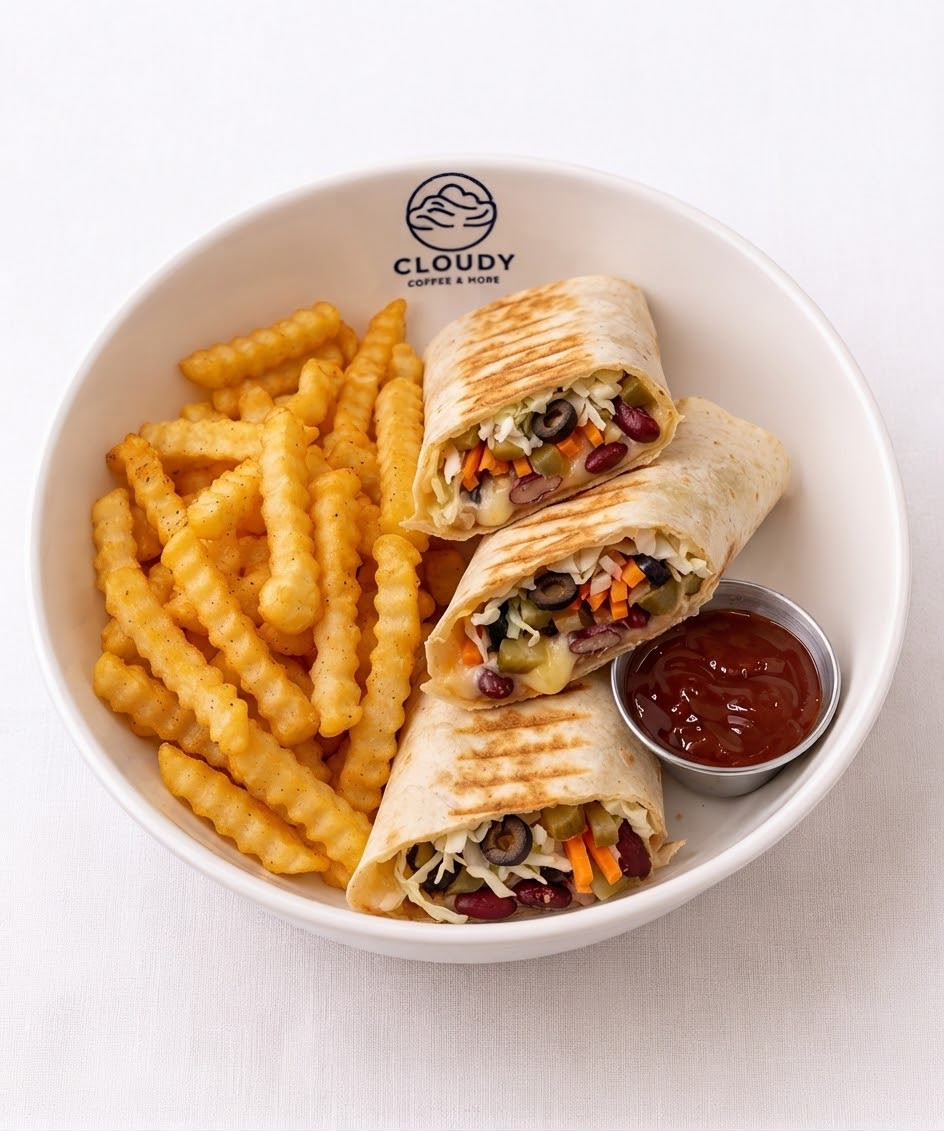 CLOUDEY VEGGIE WRAP