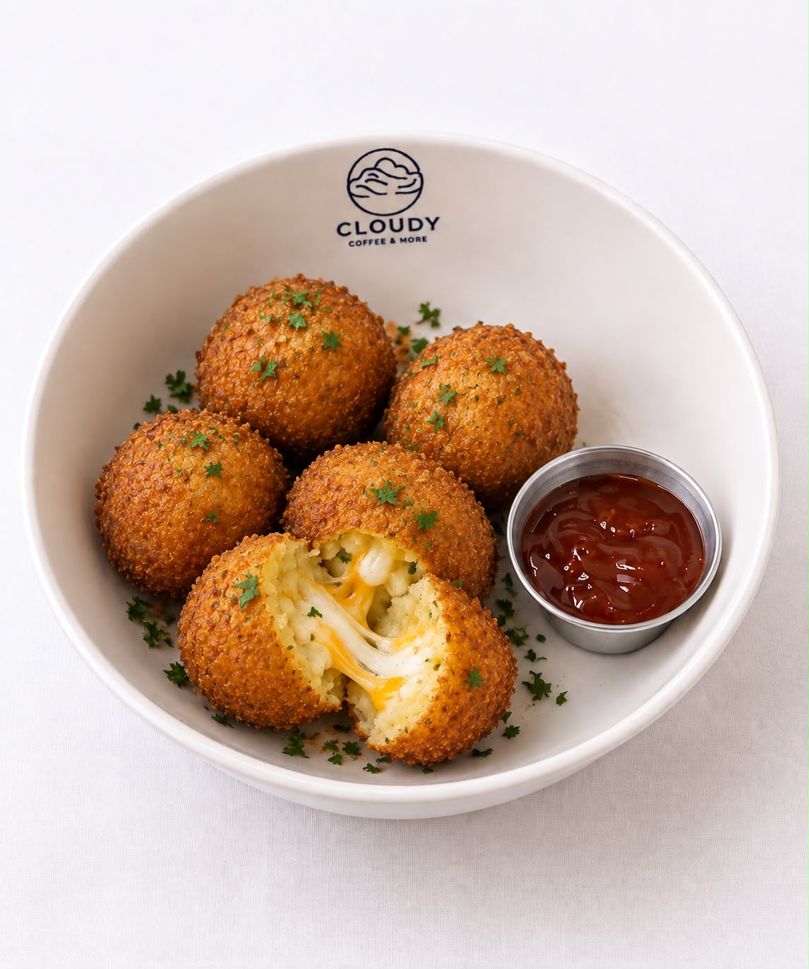 CHEESY POTATO BALLS