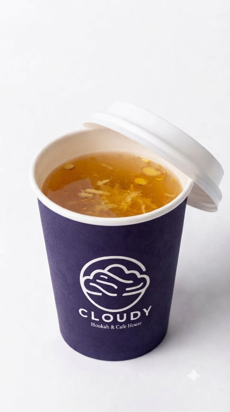 Ginger and honey tea